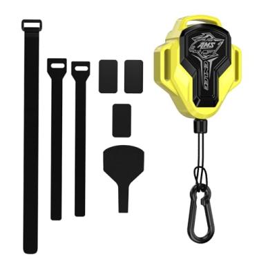 Imagem de ENLEE Alça de reboque para bicicleta de montanha para crianças, corda de reboque auto-retrátil ao ar livre para pais e filhos com um gancho (2.0 amarelo)