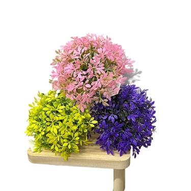 Imagem de kit 3 mini planta artificial meia (Kit 3 mistura)