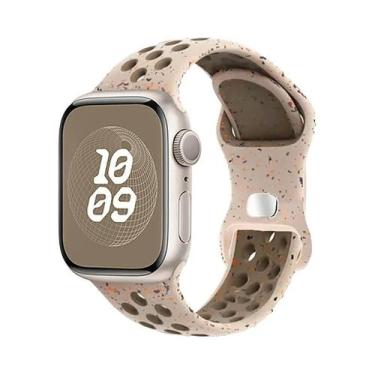 Imagem de Pulseira De Borracha Colorida Para Apple Watch Band 44mm 45mm 46mm 49m