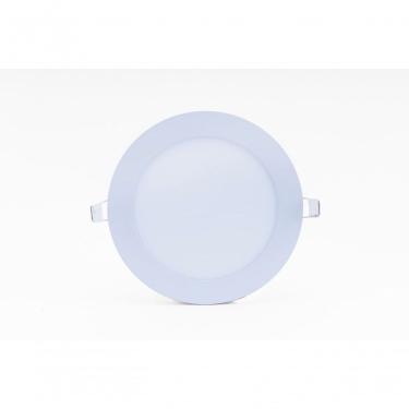 Imagem de Plafon Led Slim 12w Redondo Embutir 6500k Branco Frio Bivolt - Kit Com 3 Un.