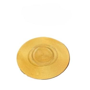 Imagem de Conjunto De Jogos Americanos Redondos, Adequados Para Arranjos De Mesa, Uso Na Cozinha(4,AMARELO PALHA)