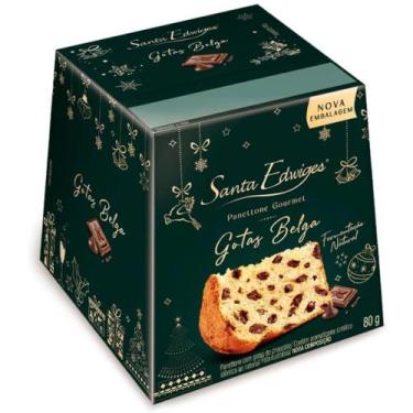 Imagem de Mini Panettone Gotas de Chocolate Belga Santa Edwiges 80g - 2156, Sant