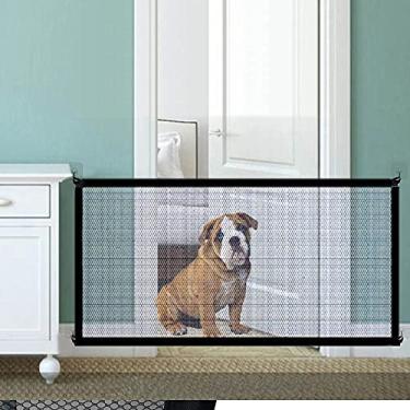 Imagem de Tela Grade 1,5 Metros Resistente Premium Para Porta Escada Cachorro Pet Cães Cão Proteção Segurança