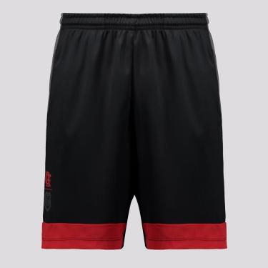 Imagem de Bermuda Flamengo Fluir Preta-Masculino