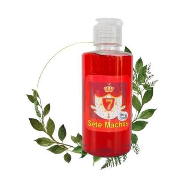 Imagem de Banho Líquido 7 Machos 250 ml  Proteção  Limpeza Energética  Força Esp