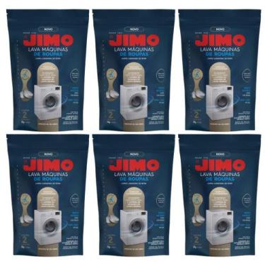 Imagem de Kit 6 Lava Máquinas De Lavar Roupas Concentrado Removedor De Resíduos 