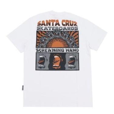 Imagem de Camiseta Santa Cruz Screaming Connect - Branco-Masculino