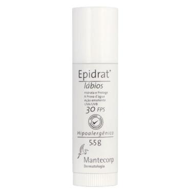 Imagem de Hidratante Labial Mantecorp Skincare Epidrat - Lábios FPS 30 5,5g-Unissex
