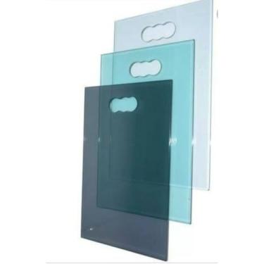 Imagem de Tabua de Vidro para Carnes Temperado Inquebrável Super Resistente e Super Higiênicas