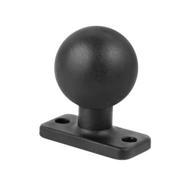 Imagem de WINDFRD Base de alumínio de 3,8 cm com parafuso duplo em T para caiaque/barco, pista de barco de 90 graus para Fishfinders/suporte GPS, compatível com RAM, Arkon, braço de soquete duplo tamanho iBolt