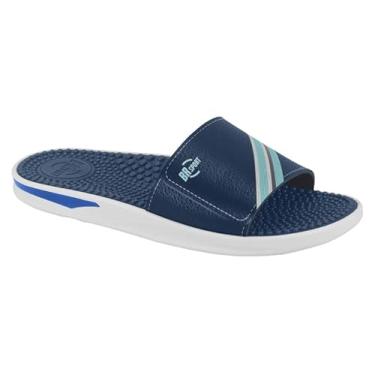 Imagem de Chinelo Masculino Slide Br Sport Massageador Confortável e Leve (Marinho, BR, Adulto, Numérico, 39)