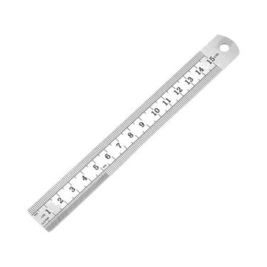 Imagem de Régua Reta De Metal Em Aço Inoxidável De 150mm 500mm Ferramenta De Med
