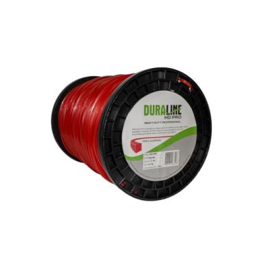 Imagem de Bobina Fio Nylon Roçadeira 2,7mm Quadrado 2kg 329m Duraline