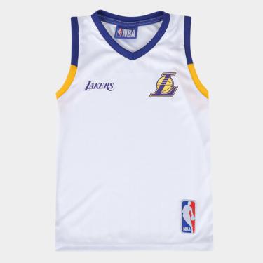 Imagem de Regata NBA Juvenil Los Angeles Lakers Braziline-Unissex