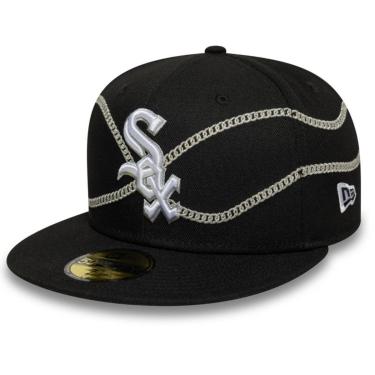 Imagem de BONE NEW ERA 59FIFTY CHICAGO WHITE SOX MLB PRETO-Unissex