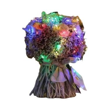 Imagem de Luzes De Cordão LED Coloridas 10 Peças, Luzes De Fada Alimentadas Por 