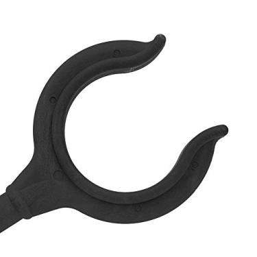 Imagem de Aoresac 2 Peças de Bloqueio de Remo Barco, Suporte Vara Pesca, Acessórios Caiaque Borracha Marinha, Peso Leve e Resistente, ótimo para Canoa, Iate, Barco Salva-vidas, (Preto)