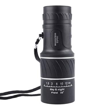 Imagem de Telescópio Monocular 16X52 com Foco Duplo para Adultos e Observação de Aves Vida Selvagem Caça Acampamento Caminhada Show Prisma BAK4 Filme Verde Totalmente Revestido