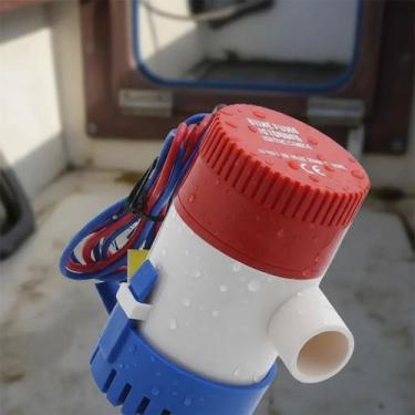 Imagem de Bomba De Porão Náutica Casa Piscina Submersa 1100gph 12v Klx
