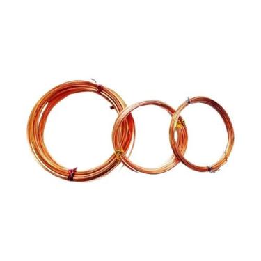 Imagem de Fio De Cobre Esmaltado Antiferrugem Macio 0.6-1mm, Fio Chato Quadrado 