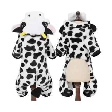 Imagem de Fantasia Quente De Inverno Para Animais De Estimação, Macacão Pijama P