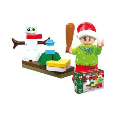 Imagem de Conjunto De Blocos De Montar De Natal Em Grande Escala Com 31+ Peças, 