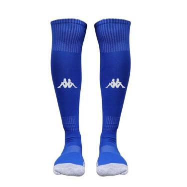 Imagem de Meião Esportivo Adulto Kappa Diamond para Treino e Futebol - Tam 38 - 