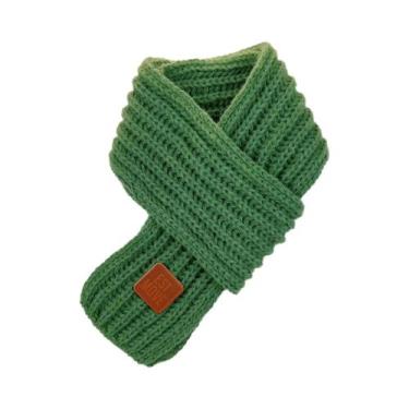 Imagem de Cachecol De Inverno Tricotado Para Crianças, Meninos E Meninas, Cachec