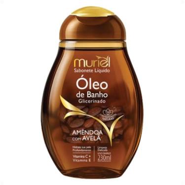 Imagem de Sabonete Óleo de Banho Amêndoas e Avelã Muriel 230ml
