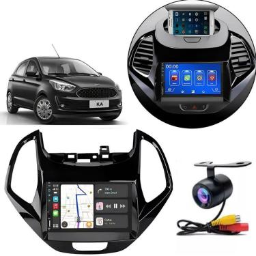 Imagem de Central Multimídia 2 Din Mp5 Ford Ka Câmera Moldura Tela Bp