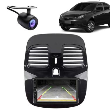 Imagem de Central Multimídia 2 Din Mp5 Grand Siena Câmera Moldura Bp