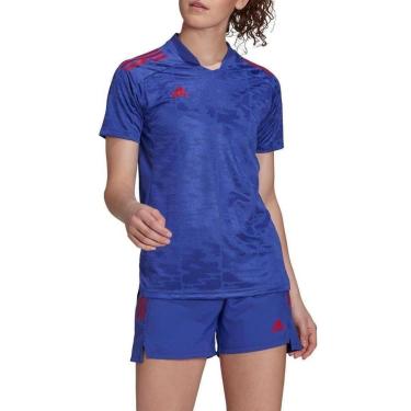 Imagem de Camiseta Condivo 21 Primeblue Feminina - adidas GL7726-Feminino
