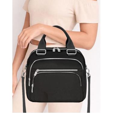 Imagem de Mochila 2 Em 1 Bolsa Feminina Alça Lateral Espaçosa Estilosa - M3M, Un