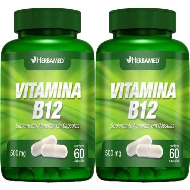Imagem de Kit 2X Vitamina B12 - 60 Cápsulas - Herbamed-Masculino