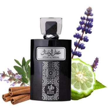 Imagem de Perfume Árabe Masculino Attar Al Wesal Eau 100ml Original - sem marca