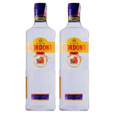Imagem de Gin Gordons London Dry 750ml 2 Unidades