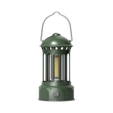 Imagem de Lanterna De Camping Recarregável Vintage Estilo Pilar Romano Europeu C