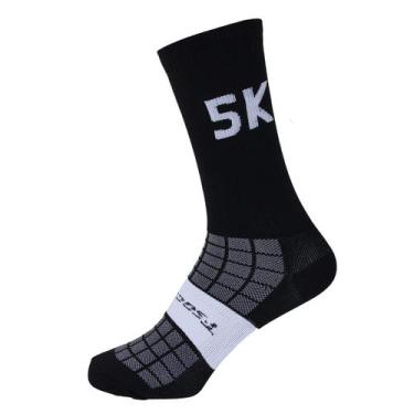 Imagem de Meia de Ciclismo Mtb Speed Corrida - K (Preta) - T-Socks, 38 ao 43, 5K