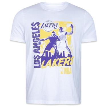 Imagem de Camiseta New Era Regular NBALos Angeles Lakers Core Masculino-Masculino