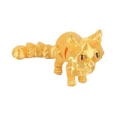 Imagem de Brinquedo Fidget Articulado 3D De Gatos Fofos Com 6.3/4.72 Polegadas, 