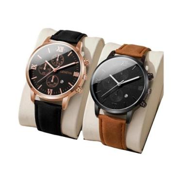 Imagem de Relógio De Quartzo Masculino De Moda Para Negócios Com Pulseira De Cou