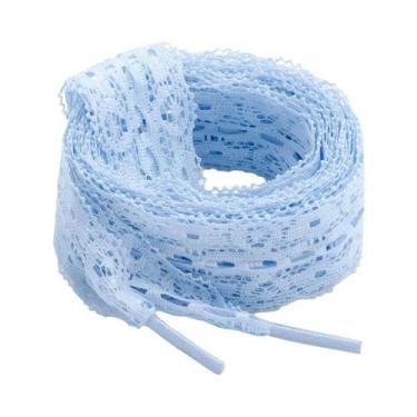 Imagem de Cadarços De Seda Coloridos Para Meninas, Planos, 3CM De Largura, Acess