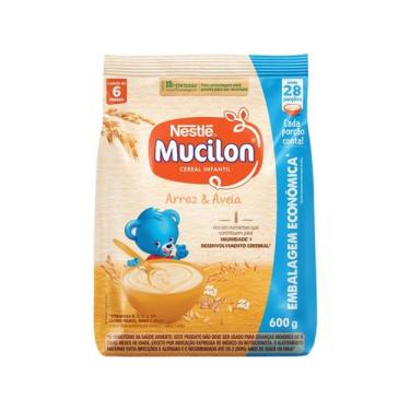 Imagem de Cereal Infantil Mucilon Arroz e Aveia 600g - Nestlé, 600g