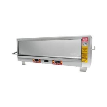 Imagem de Forno Industrial a Gás 90X70 400C 1 Câmara Metalmaq