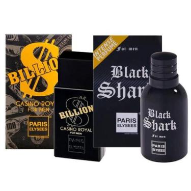 Imagem de Perfume Billion Casino Royal + Black Shark - Paris Elysees 100ml