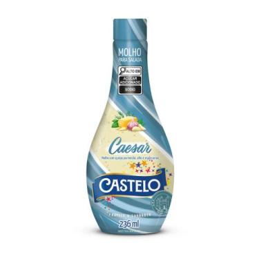 Imagem de Molho para Salada Caeser Castelo Squeeze 236ml