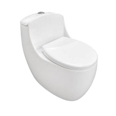 Imagem de Vaso Sanitário Monobloco Caixa Acoplada Sevilha Branco Premium - STILL