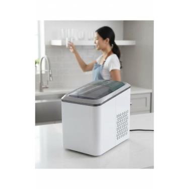 Imagem de Máquina de Gelo 15kg Rápida Compacta Prata 110V/220V - Congratulations