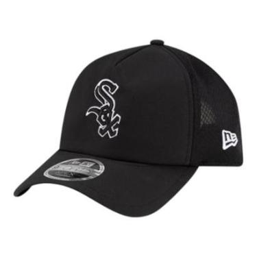 Imagem de Boné New Era 940 Apex Chicago White Sox Preto-Masculino