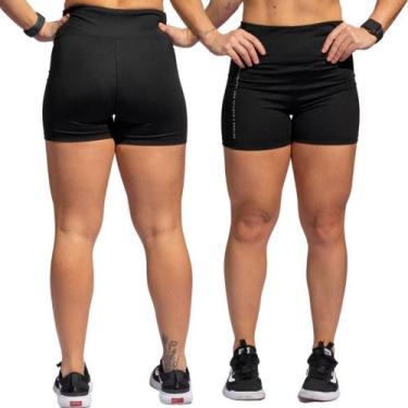 Imagem de Shorts Feminino Compressão Gorilla Academia Zero Transparência Confort